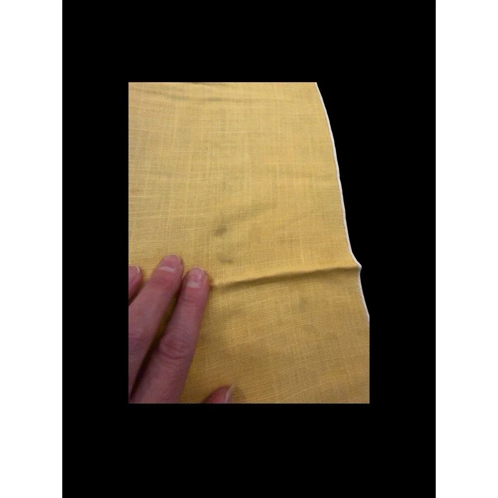 Set Of 8 Vtg Cloth Linen Napkins 16
